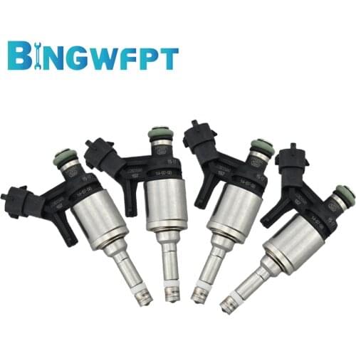 4pcs/lot Original For Peugeot 308 T9 408 508 1.6 THP 16V Gs Fuel Injector 0261500157 9802541680 Engine Valve Nozzle Injection