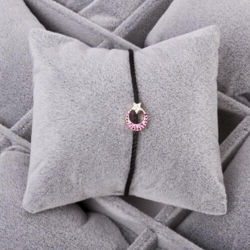 Moon Star Figured Zircon Cubic Zirconia İp Bracelet