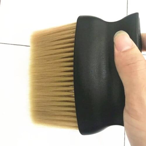 Soft Hair Neck Face Cleaning Brush Dust Broken Remove Comb Barber Haircutting Shaving Brush Hair Style Accessories DIY Home