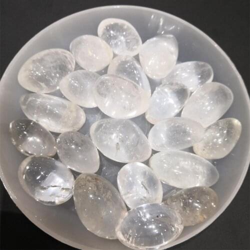 100g Natural White Crystal Quartz Gravel Crystal Healing Reiki Witchcraft Mineral Gems Fish Tank Garden Decoration