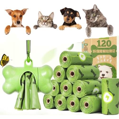 New Pet Dog Poop Bag Bone Shape Dispenser Waste Garbage Carrier Holder Dispensers Poop Bag Pets Dogs Trash Cleaning Tool
