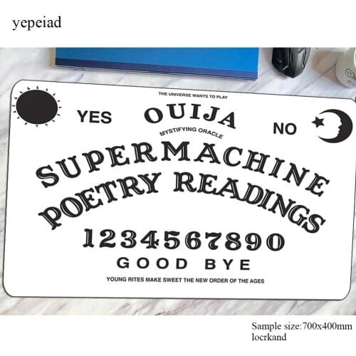 Ouija board mousepad Customized gaming mouse pad big gamer mat 800x400x4mm computer desk padmouse keyboard Personality play mats