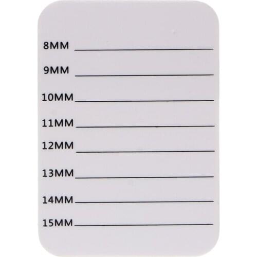 Individual Eyelash Extension Hand Plate Holder Lash Tray Strip Palette 14mm 15mm C1FF