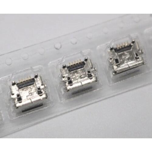 100pcs Power Connector Port Charger Socket usb Mini Data Charge Port For PS4 Wireless game Controller