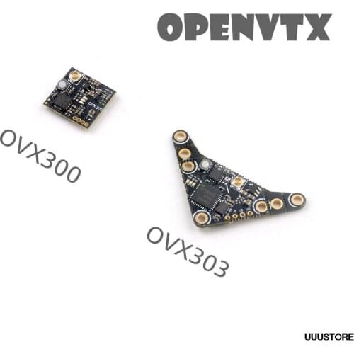 HappyModel OVX300 OVX303 5.8G 40CH 300mW Adjustable OpenVTX Video Micro Transmitter for RC FPV Tinywhoop Nano Micro Long Range