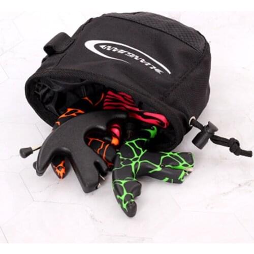 Archery Bow Release Accessories Bag Portable Easy Carry Storage Hand Bag Hunting Shooting Accessories