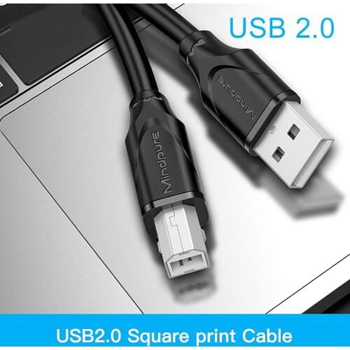 Usb cable for printer High Speed A to B Male to male usb Printer Cable data sync for 3d label printer lenovo 1m 1.5m 2m 3m 5m
