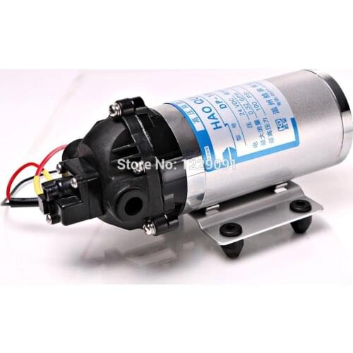 10 Watt 1.2L/min 100psi Mini High Pressure dc Water Pump 24V pressure Switch Diaphragm Pumps Self priming Pump 5m suction