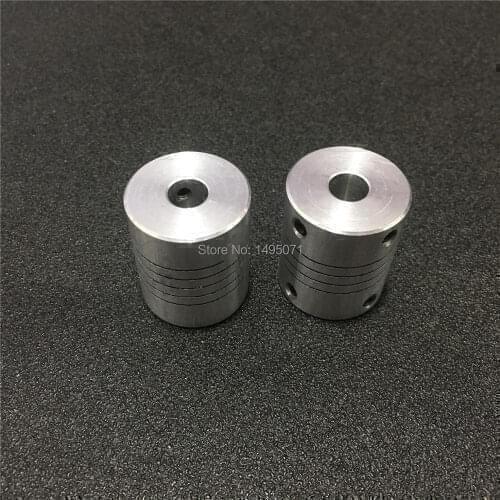 10pcs OD 18x25mm Aluminium Flexible Shaft Coupling DR 3mm to 8mm CNC Stepper Motor Coupler Encoder Connector Engraving Machine