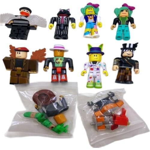 10pcs models Deformable action figure robot children gifts models plastic toys