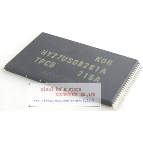 [ 5pcs / 1lot ] HY27US08281A-TPCB HY27US08281A HY27US08281 128Mbit (16Mx8bit) TSOP48 - NAND Flash Memory new and original