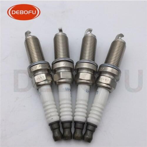 6pcs/lot LZKAR6AP-11 22401-CK81B Iridium spark plugs For NISSAN X-TRAIL QASHQAI NV200 NOTE 22401CK81B LZKAR6AP11 LZKAR6AP 11