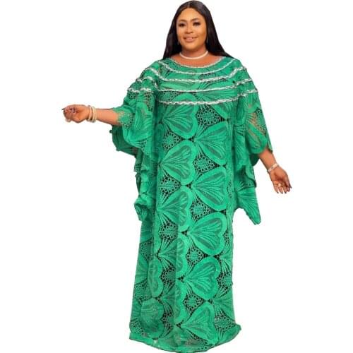 African Dresses For Women Dashiki Traditional Cultural Wear Long Maxi Dress Autumn Summer Ladies African Clothing Fairy Dreess