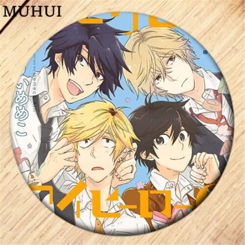 Free Shipping Anime hitorijime my hero Brooch Pin Badges For Clothes Backpack Decoration Childrens gift B015