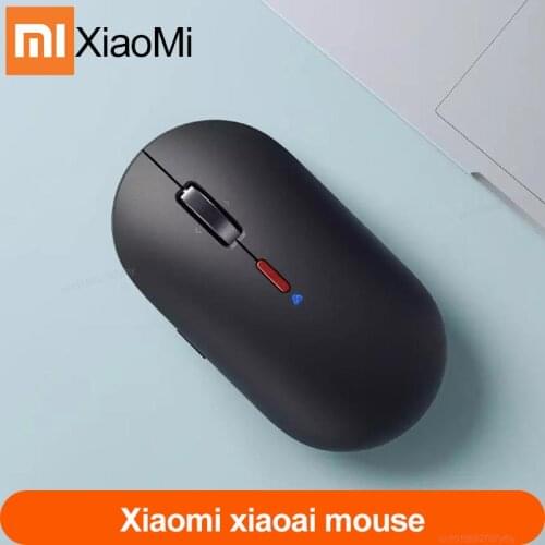 Original xiaomi Xiaoai Bluetooth Mouse Computer Wireless Mouse Typc-C Rechargeable Mause Ergonomic 2.4 Ghz USB Optical Mice