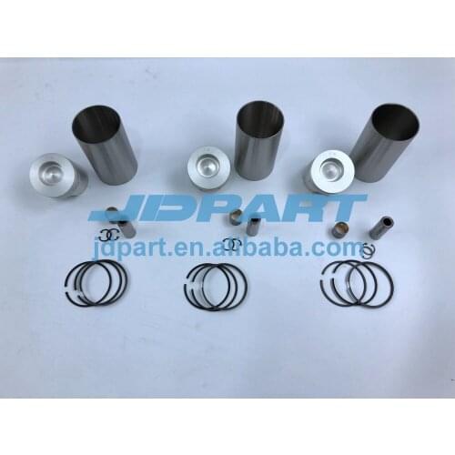 D1703 DI cylinder liner kit with piston and piston rings STD For Kubota