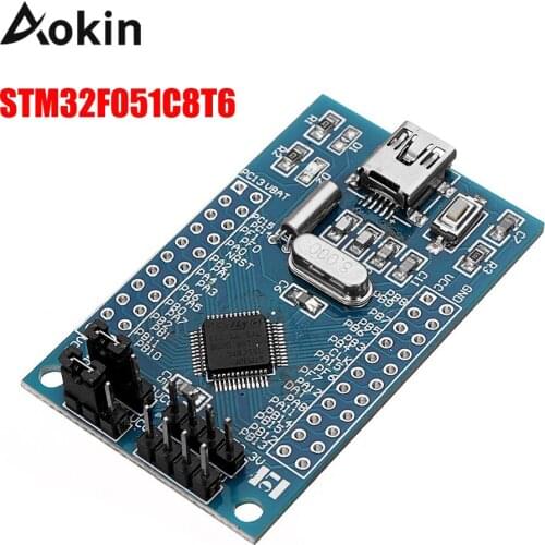 Cortex-M0 STM32F051C8T6 STM32 ARM Core Board Development Board Evaluation Sensing Minimum System Board Aokin