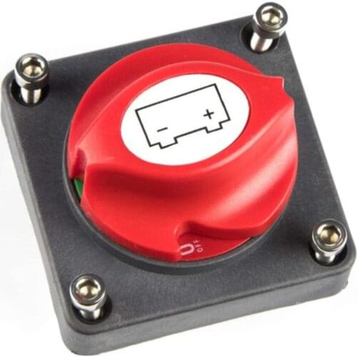 Car RV Battery Isolator Disconnect Rotary ON/OFF Switch Replacement Power Switch For Auto Boat Yacht