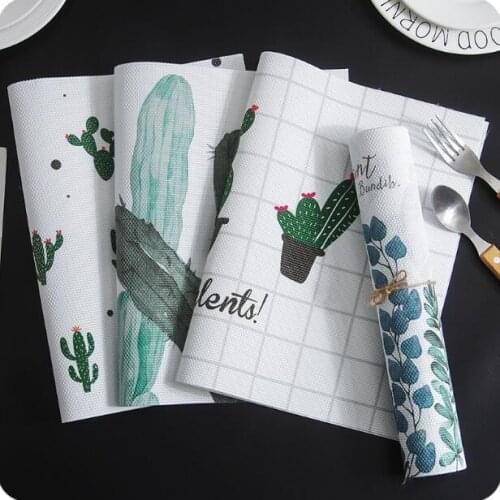 Jollity Of Life Serving Napkins PVC