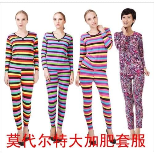 New arrival women Manufacturers wholesale high elastic modal standard long Johns super large winter plus size XL- 5XL