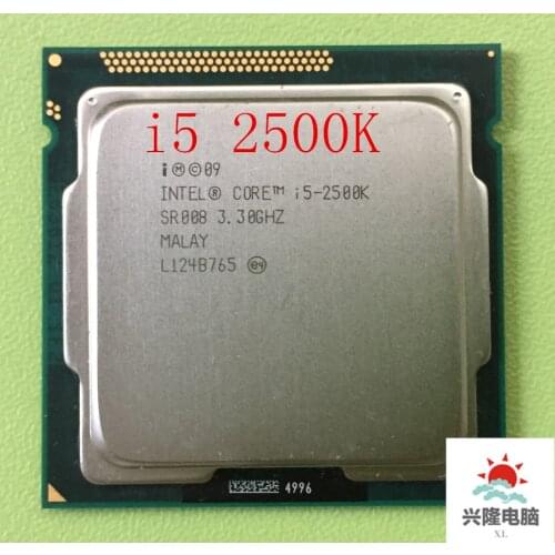 Original i5 2500K Processor Quad-Core 3.3GHz LGA 1155 TDP:95W 6MB Cache With HD Graphics i5-2500k Desktop CPU