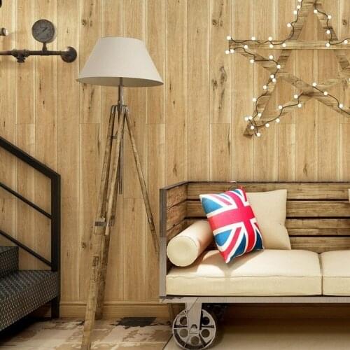 Wood Grain Wallpaper Self Adhesive Vinyl Decorative Film for Living Room Kitchen Furniture Murals Waterproof Contact Paper