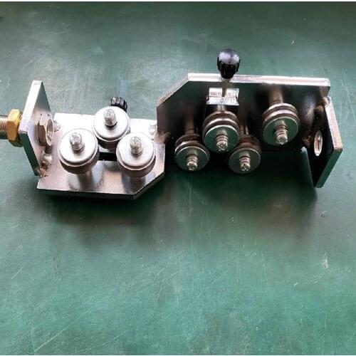 Seven-wheel single-line straightener general accessories of computer wire stripping machine burnisher