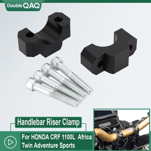 For HONDA CRF 1100L CRF 1100 L Africa Twin Adventure Sports CRF1100L Motorcycle Handle Bar Riser Clamp Extend Handlebar