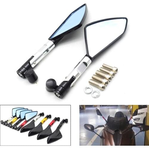 Universal CNC Aluminum Mirror Accessories Motorcycle Side Rearview Mirrors For yamaha MT -09 mt09 07 XJ6 FZ6 SJ6S FZ6S TMAX