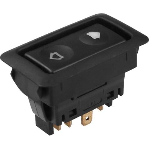 Universal Auto Car Power Window Glass Switch 6Pin 12V 24V ON/OFF SPST Rocker