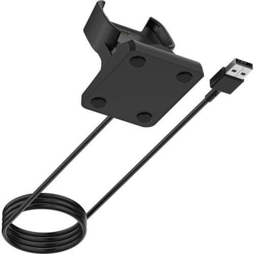 1m Replacement Desk Charger Dock USB Charging Cables for Fitbit Versa 2 Smartwatch