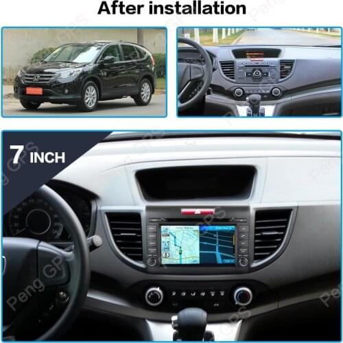 For Honda CRV 2012-2016 Car radio player Android 10 64GB GPS Navigation Multimedia Player Radio