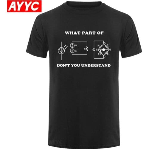 AYYC T Shirt Tshirt Electrical Engineer T Shirt Gift Funny Engineering Sarcasm T shirt