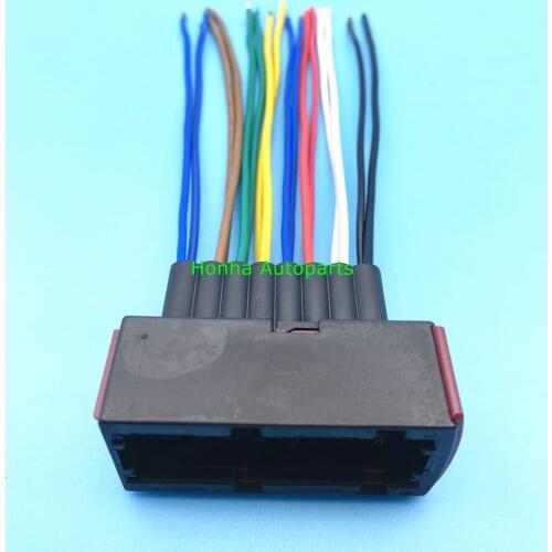 Free Shipping 16 Pin Female Auto Waterproof Electrical Connector Plug For TE AMP Tyco 1-967242-1 1-965427-1 wire harness