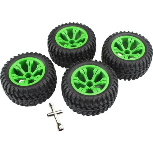Large Size Tire Model Car Accessory for Wltoys 12428 124019 12428- 12428-C 1/12
