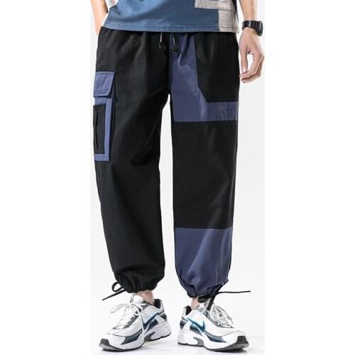 Multi Pocket Men Jogging Pants High Quality Overalls Pants Novel Spring Fashion Loose Sweatpants Male Streetwear Pants