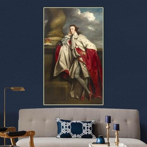 James Maitland, 7th Earl of Lauderdale by Sir Joshua Reynolds Canvas Oil Painting Aesthetics Wall Hanging Decor Home Decoration
