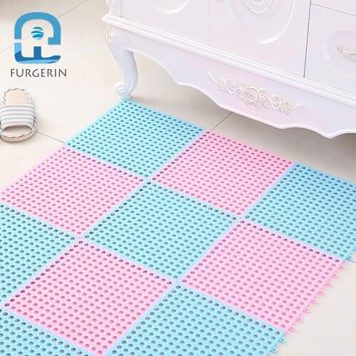 FURGERIN Bath Mats for Kids Safety Bath Anti Slip Carpet PVC shower mat non slip floor mats for bathrooms carpet bathroom rug