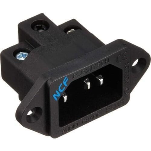 Furutech FI-06 NCF (R) - Nano Crystal Formula Copper Rhodium Plated Ultimate IEC Inlet Brand New HiFi Made in Japan