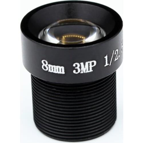 HD 3mp 8mm 40 Degrees Angle IR Board 3.0mp CCTV Lens M12x0.5 1/2.5" for CCD IP camera