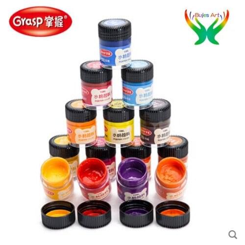 Grasp 12/16/28/36 color Watercolor gouache set Beginners use gouache to paint paints and graffiti color pigments art supplies