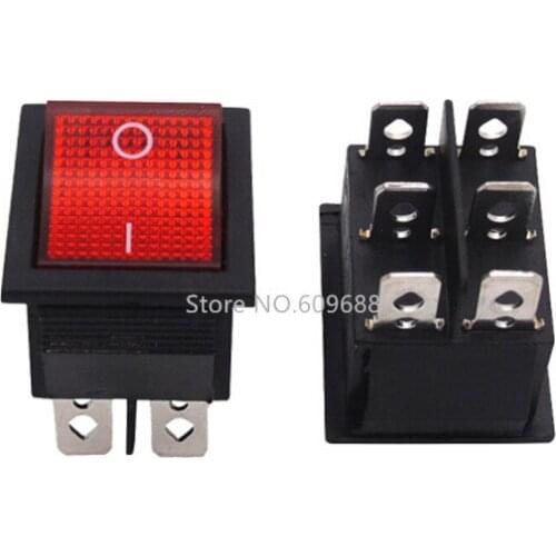 Mini rocker switch boat switch ON-OFF-ON KCD4-203