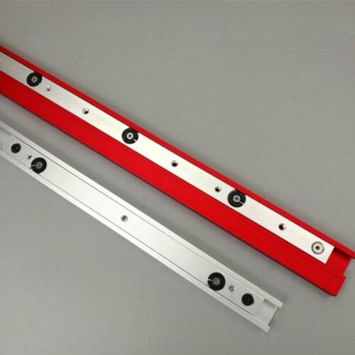 NEW T-Tracks Aluminum Alloy Durable T- Slot Miter Track Jig Fixture w/ A Scale for Drill Press Router Table Band Saw Woodworking