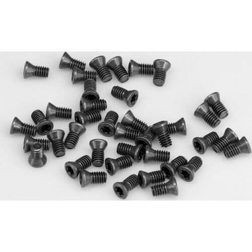 New 50PCS/lot M2*6 M2.5*6 M2.5*8 M3*8 M3*10 M3*12 M3.5*8 M3.5*10 M3.5*12 M4*10 M4*12 M5*10 M5*12 CNC Turning tools Spare Screws