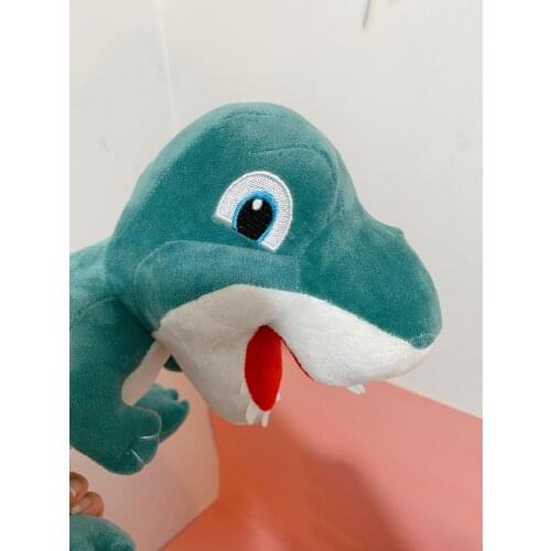 23cm new plush dino big mouth stuffed toys kids gift cartoon dino soft toy fashion plush animal