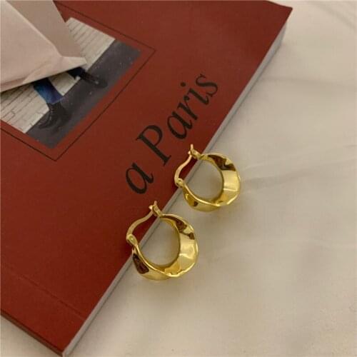 Miuoxion Retro Geometric Semicircle Earrings Fashion Personality Party Jewelry For Women Feature Namour Charm Gift All Seasons