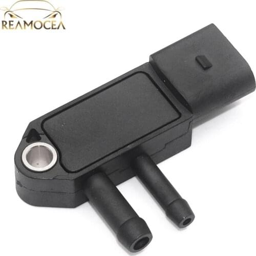 Reamocea DPF EGR Filter Exhaust Manifold Differential Pressure Sensor Sender 076906051A 0281002710 Fit For VW Passat Audi A3 Q3