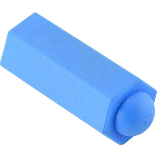 Pool Cue Tip Rubber Protector Case Billiard Stick Pool Cue Head Cover Blue