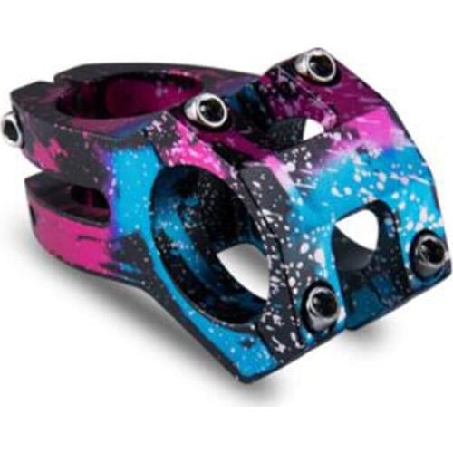 Mountain Bike Stem 31.8X45mm Aluminum Alloy Painted Riser Hollow Downhill Bicycle Accessories