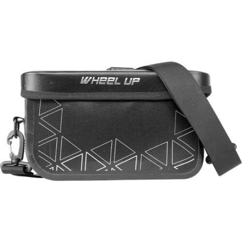Waterproof Bicycle Phone Mount Bag Bike Phone Front Frame Bag, Cycling Phone Top Tube Frame Storage Handlebar Bag